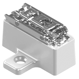 Clip Cam Adjustable Wing Mounting Plate, Nickel-Plated, Screw-On, 19mm