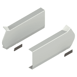 Aventos HF Large Cover Cap Set, Silk White
