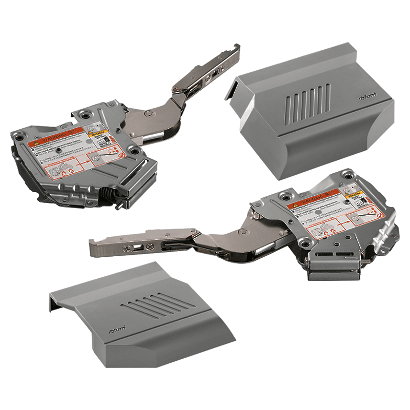 Aventos HK-S Lift Mechanism Set, Light Gray, Power Factor 19 - 39