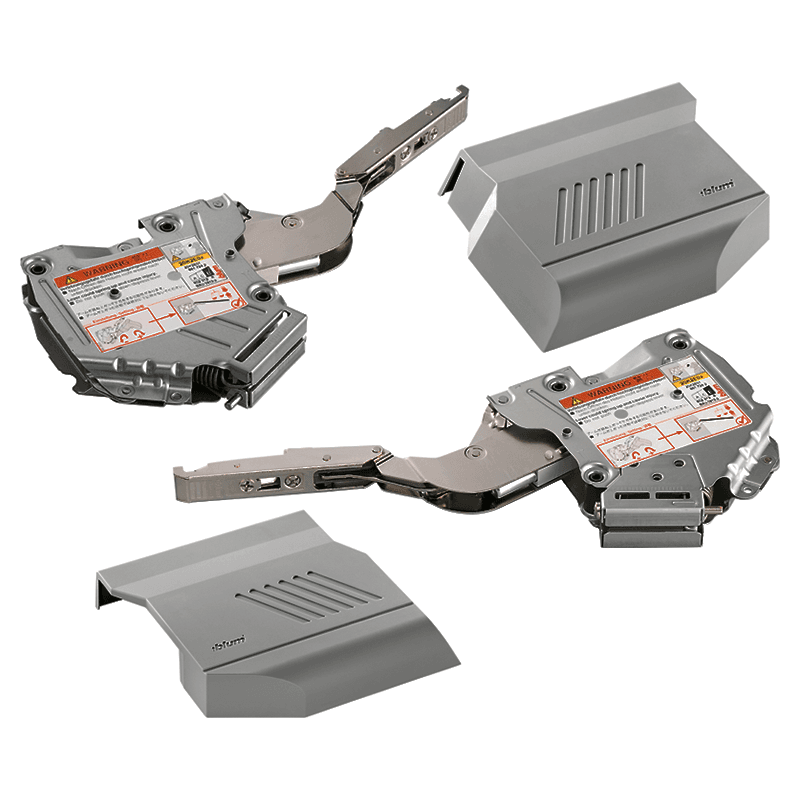 Aventos HK-S Lift Mechanism Set, Deep Gray, Power Factor 40 - 85