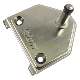 Aventos HK-XS Cabinet Mounting Plate, Nickel-Plated