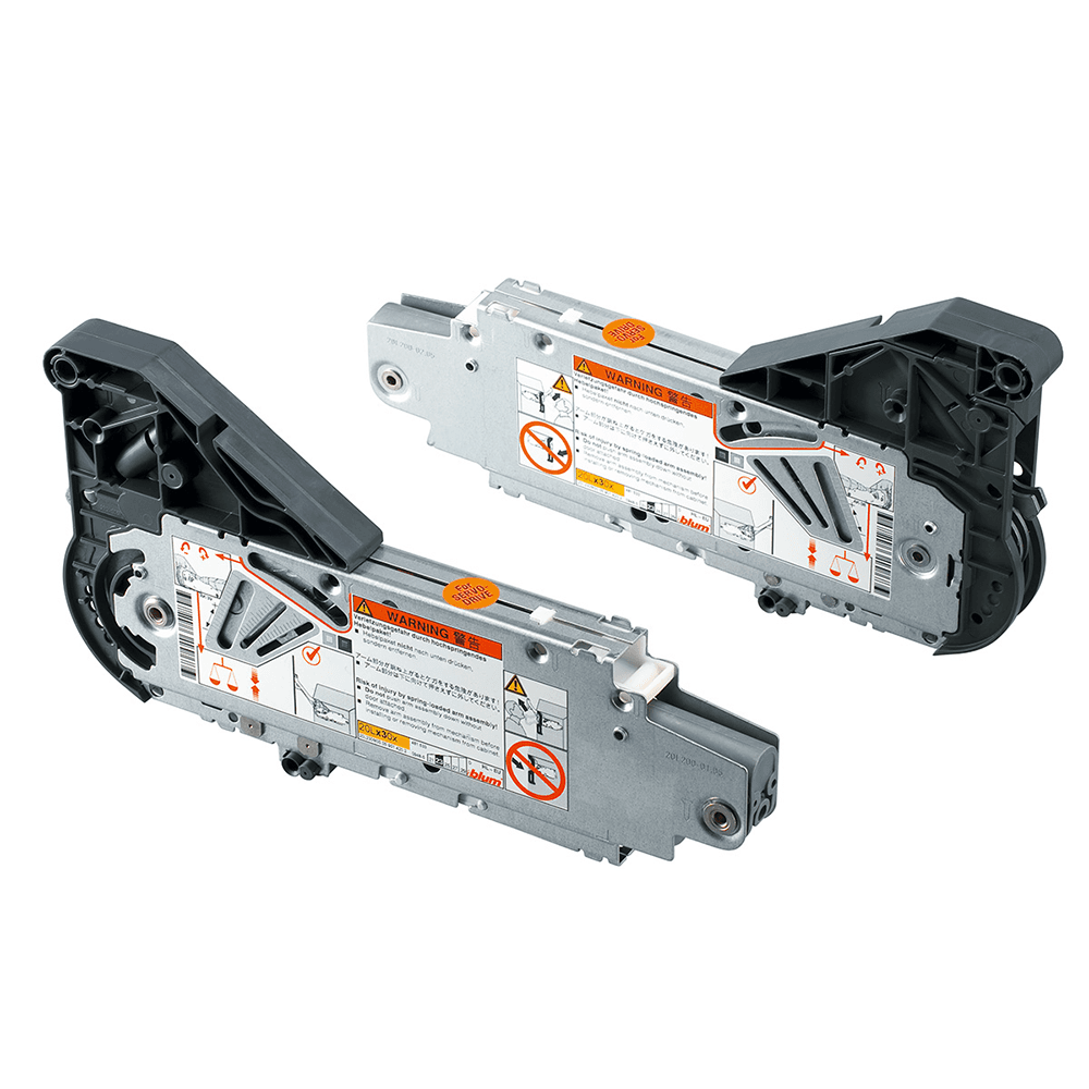 Aventos HL Lift Mechanism Set, Zinc-Plated, Door Weight 2lb - 13lb
