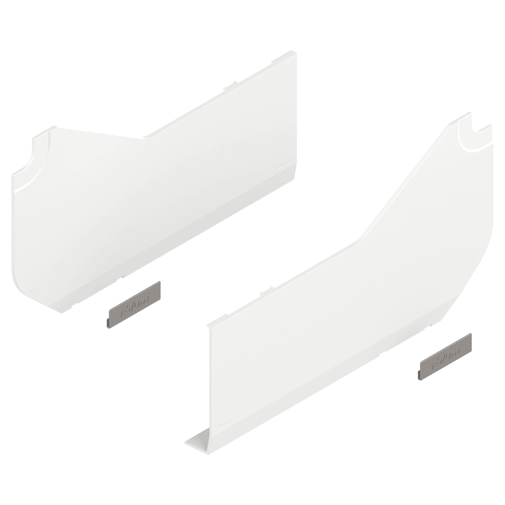 Aventos HL Large Cover Cap Set, Silk White