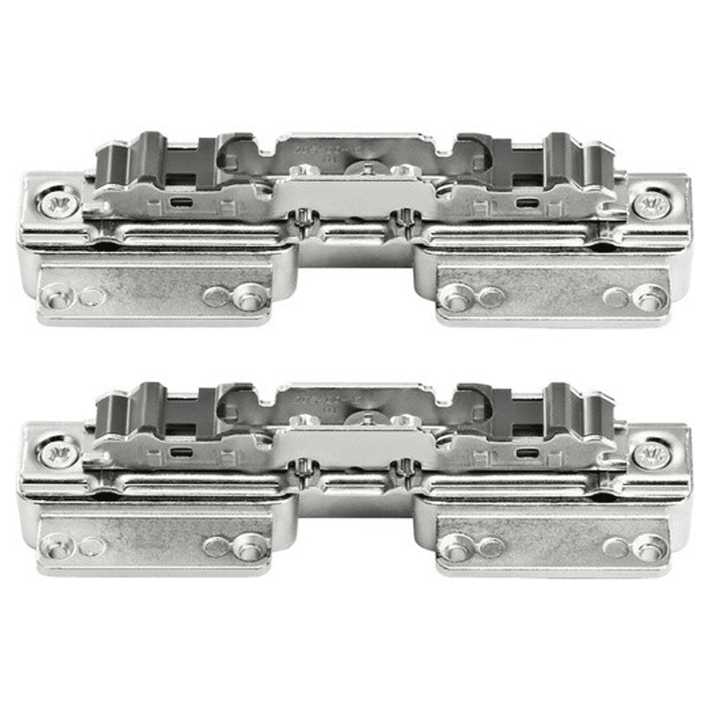 Aventos HS Narrow Aluminum Door Hardware Set, Nickel-Plated