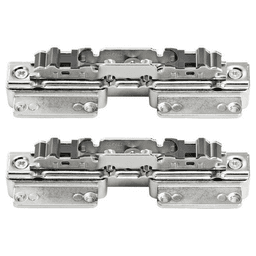 Aventos HS Narrow Aluminum Door Hardware Set, Nickel-Plated