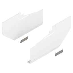 Aventos HS Large Cover Cap Set, Silk White