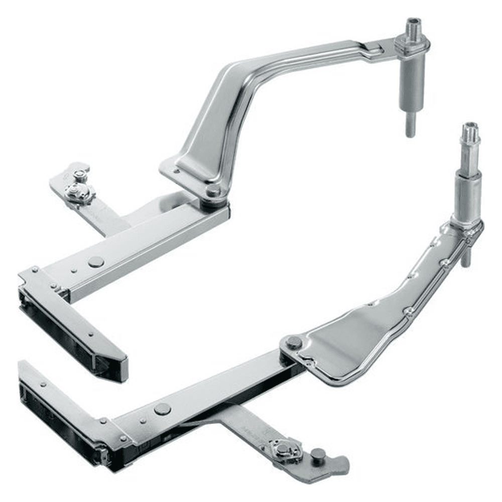 Aventos HS Servo Drive Arm Assembly Set, Nickel-Plated