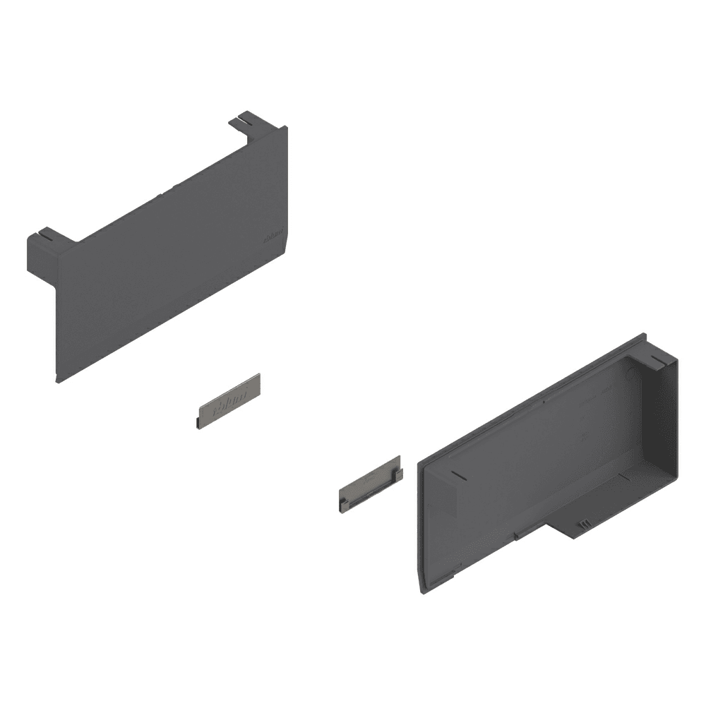 Aventos HK-Top Cover Set, Dark Gray