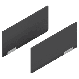 Aventos HKi Lift Mechanism Plain Cover Cap, Dark Gray