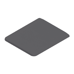 Compact 31C Cover Cap, Nylon, Gray