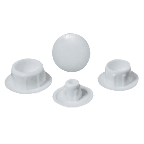 Cover Cap for 10mm Hole, White