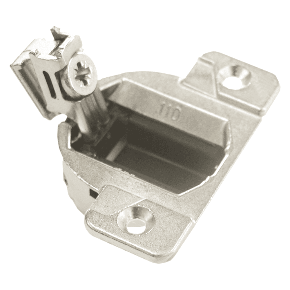 Compact 33 110° Opening Wrap-Around Face Frame Hinge, 45mm Boring Pattern, Self-Closing, Dowelled