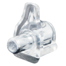 Steel Shelf Support, Clear Finish 1000/Bag