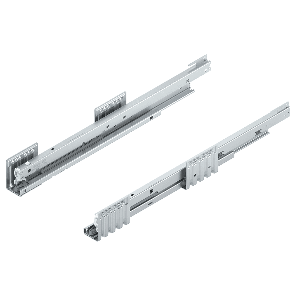 Merivobox Cabinet Profile with 40kg Capacity, Full Extension, Zinc-Plated, 500mm