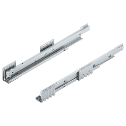 Merivobox Cabinet Profile with 40kg Capacity, Full Extension, Zinc-Plated, 500mm