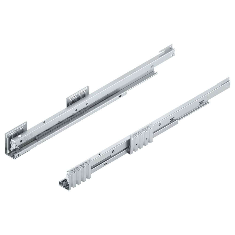 Merivobox Cabinet Profile with 40kg Capacity, Full Extension, Zinc-Plated, 600mm