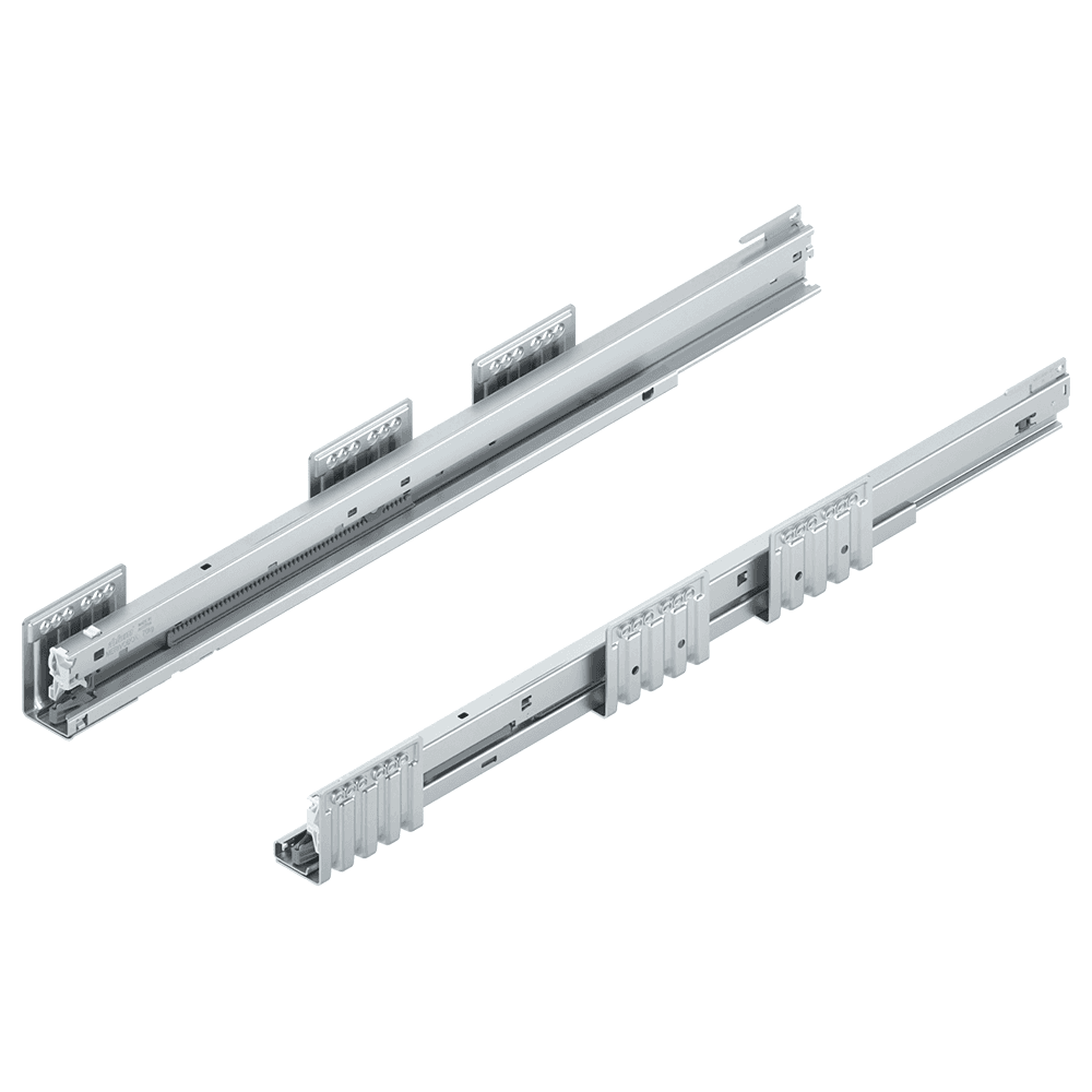 Merivobox Cabinet Profile with 70kg Capacity, Full Extension, Zinc-Plated, 600mm