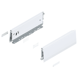 Merivobox Drawer Profile M-Height 91mm, Silk White Matte, 270mm