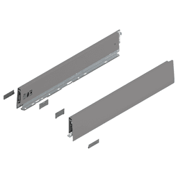 Merivobox Drawer Profile M-Height 91mm, Indium Gray Matte, 500mm