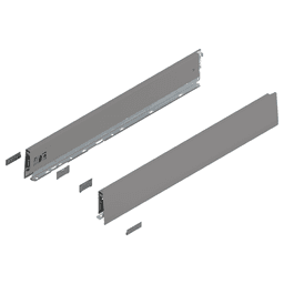 Merivobox Drawer Profile M-Height 91mm, Indium Gray Matte, 600mm