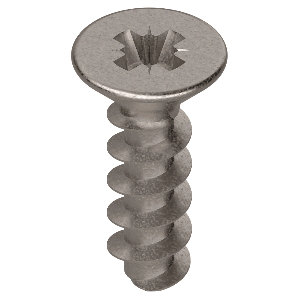 3.8mm x 12mm Screw for CLIP top, Nickel-Plated