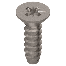 3.53mm x 12mm Installation Screw, Nickel-Plated