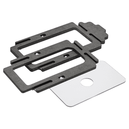 Milling Template for Cabinet Side/Aventos Lift Mechanism, Dark Gray
