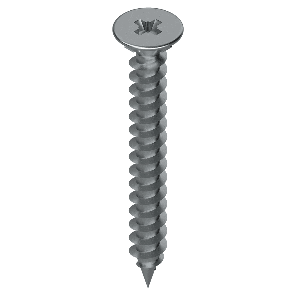 4mm x 35mm Wood Screw, Zinc-Coated