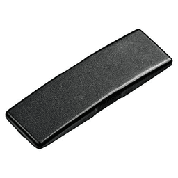 Clip Plain Hinge Straight Arm Cover Cap for Angled Mini/Glass Door, Onyx Black