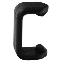 Clip Top 170° Opening Angle Restriction Clip, Black