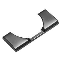 Clip Top 155° Opening Zero Protrusion Hinge Boss Cover Cap, Onyx Black