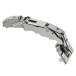Clip Top 155° Opening Wide-Angled Hinge with BLUMOTION Soft-Closing, 45mm Bore Pattern, Full Overlay, Nickel-Plated, Dowelled