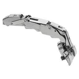 Clip Top 155° Opening Wide-Angled Hinge with BLUMOTION Soft-Closing, 45mm Bore Pattern, Full Overlay, Nickel-Plated, Inserta
