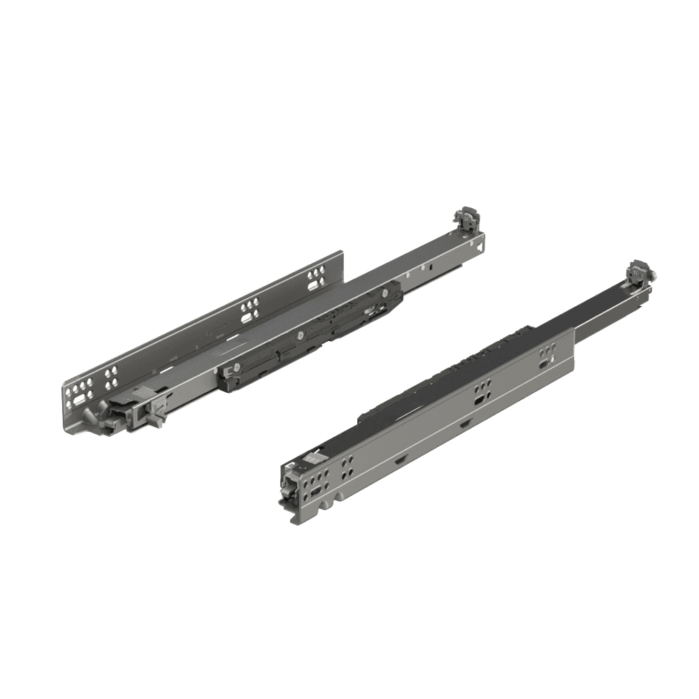 21" Movento 769 Undermount Drawer Slide for 5/8" Drawer Material, 170lb Capacity, Full Extension with BLUMOTION Soft-Closing
