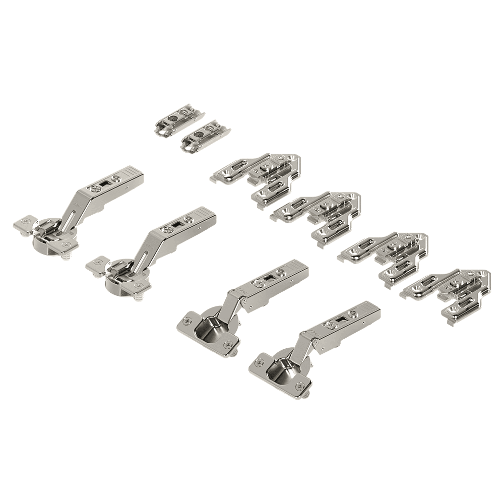 Aventos HF Clip Top Center Hinge Cup, Free-Swing, Dowelled