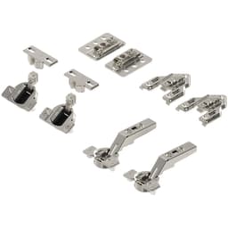 Aventos Wood Or Wide Aluminum Door Hardware Set For Large Overlay Face Frame