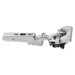 Clip Top -30° III Angled 110° Opening Hinge with BLUMOTION Soft-Closing, 45mm Boring Pattern, Full Overlay, Nickel-Plated, Inserta