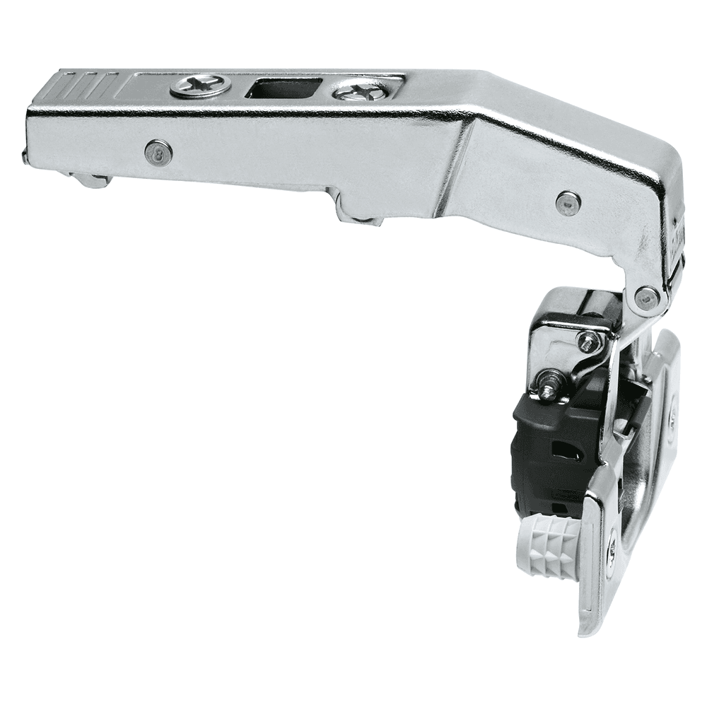 Clip Top Blind Corner 95° Opening Hinge, 45mm Bore Pattern, Soft-Closing, Inset, Dowelled