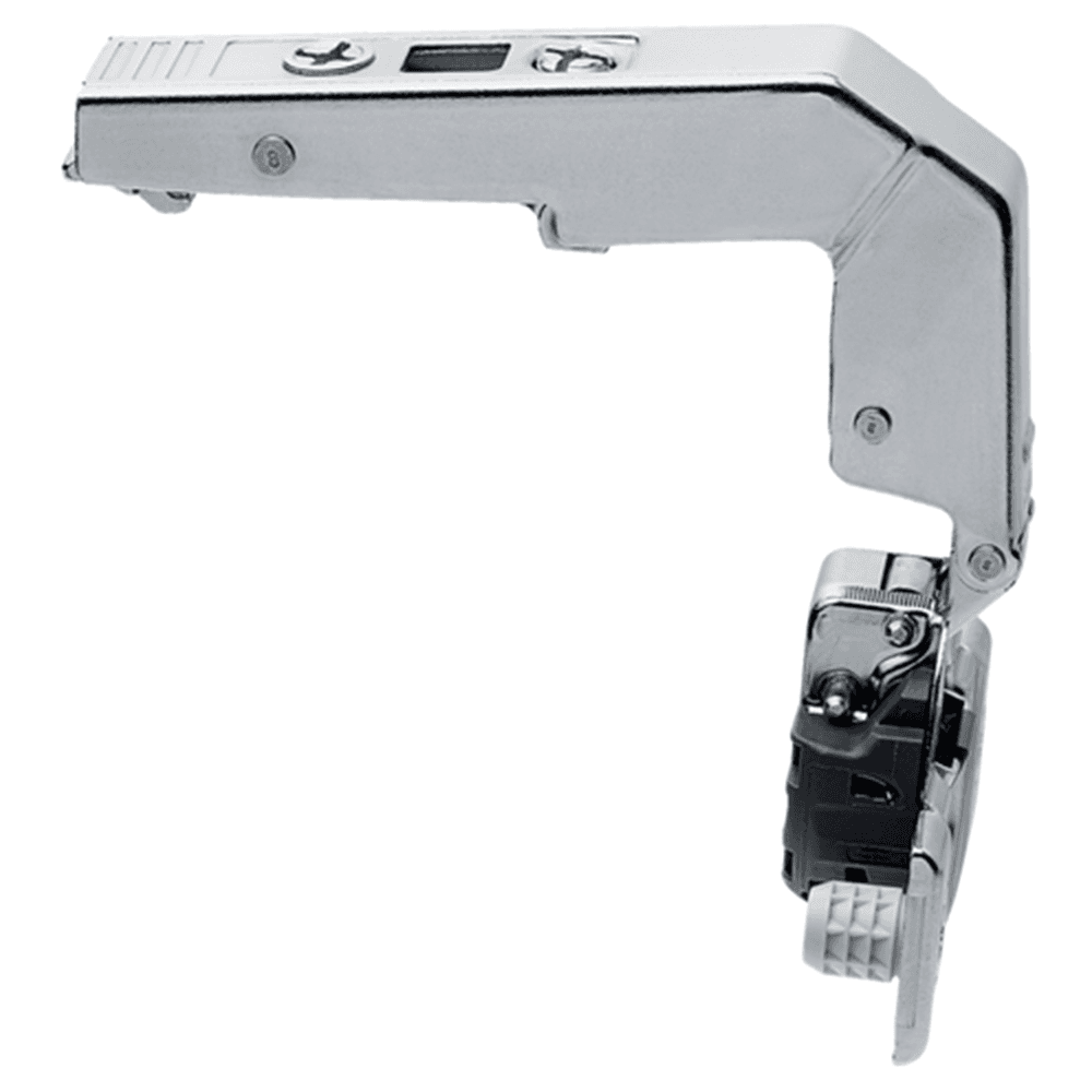 Clip Top Blind Corner 95° Opening Hinge, 45mm Bore Pattern, Soft-Closing, Full Overlay, Dowelled