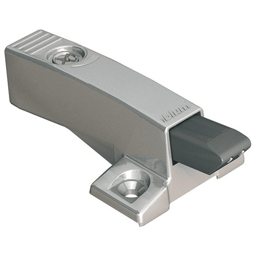BLUMOTION Soft-Closing 971A Soft-Close Face Frame Adaptor Plate, Nickel-Plated