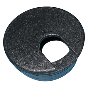 1031 2-1/2" Cord Grommet, Black (25/Box)