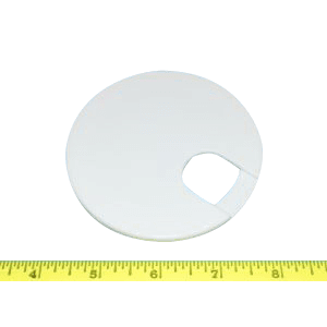 3" Cord Grommet, White
