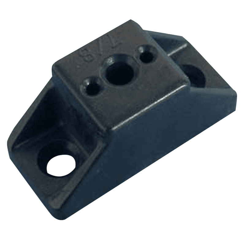 Drawer Slide Spacer, 7/8", Black, 50/Box