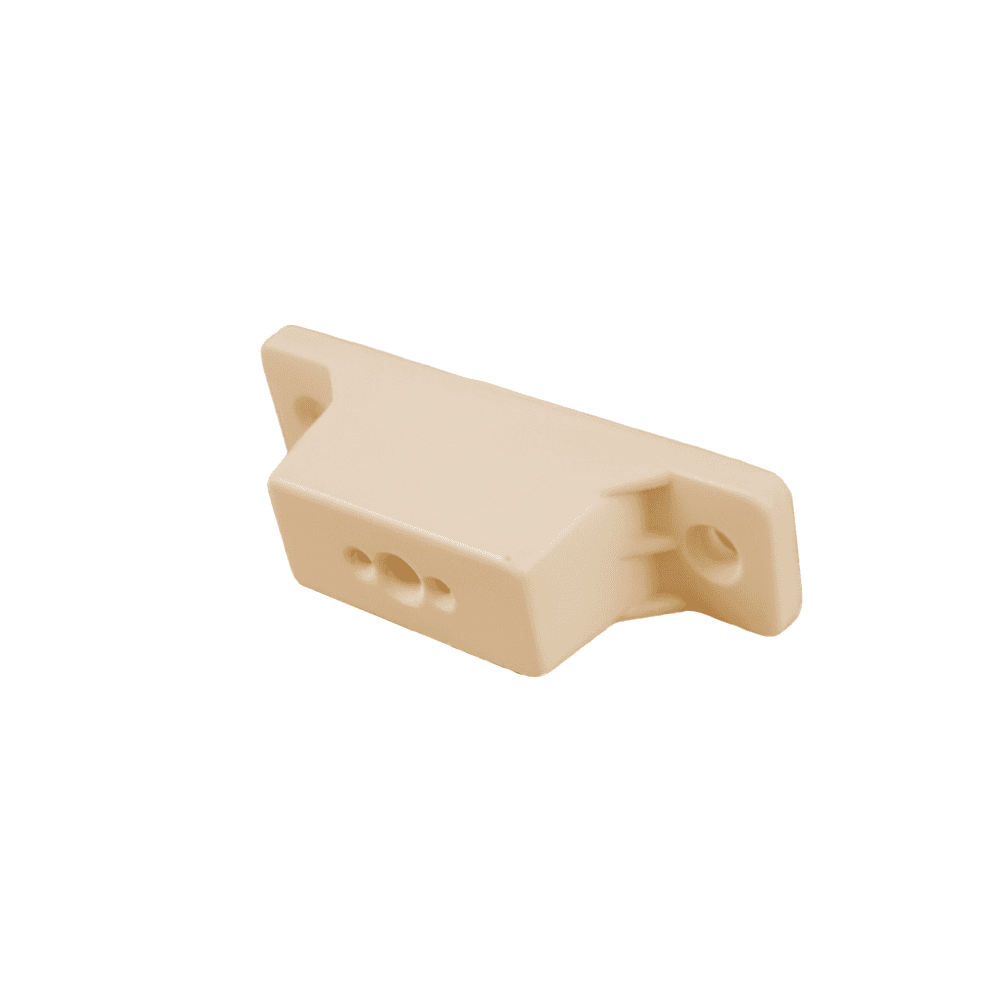 Drawer Slide Spacer, 1", Almond, 50/Box