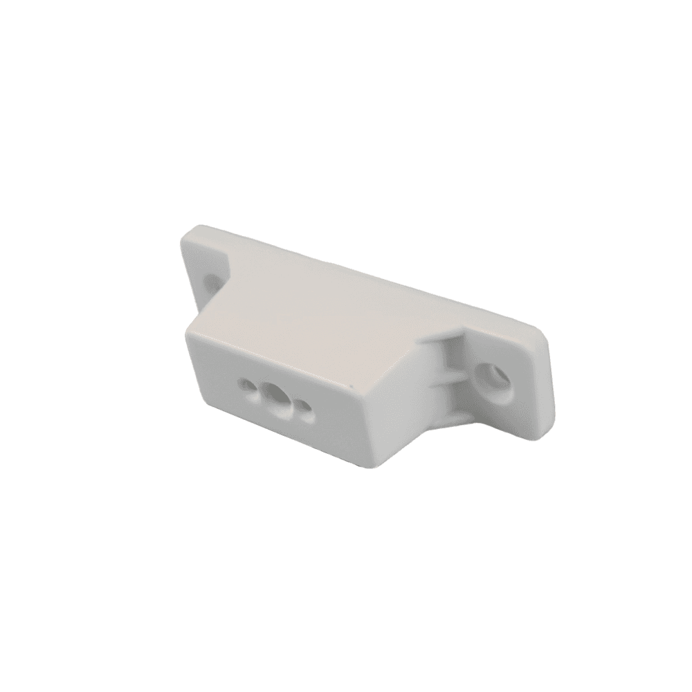 Drawer Slide Spacer, 1", White, 50/Box