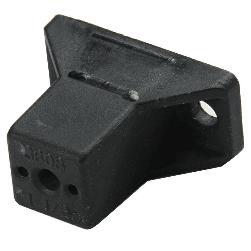Drawer Slide Spacer, 1-1/2", Black, 100/Box