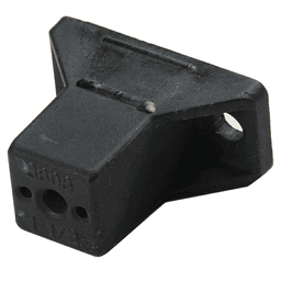 Drawer Slide Spacer, 1-1/2", Black, 100/Box