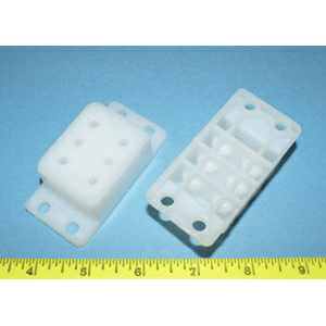 Undermount Slide Spacer, White