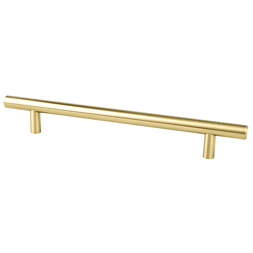 6-5/16" Tempo T-Bar Pull, Modern Brushed Gold