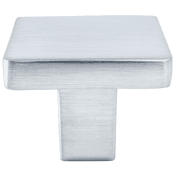 1-1/8" Advantage-1 Square Knob, Satin Nickel